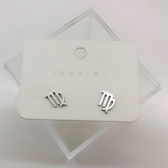 COPY - ♍️ Horoscope Stud Earrings - Picture 1 of 9